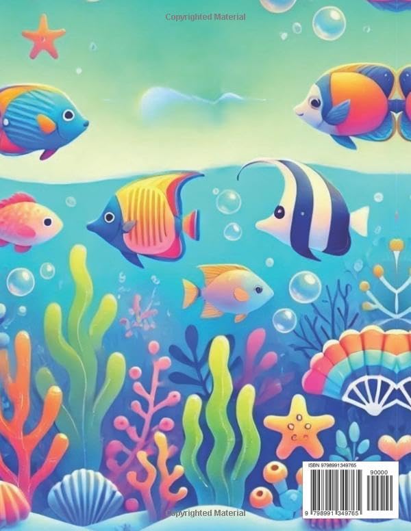 Deep Sea Fun Coloring Book