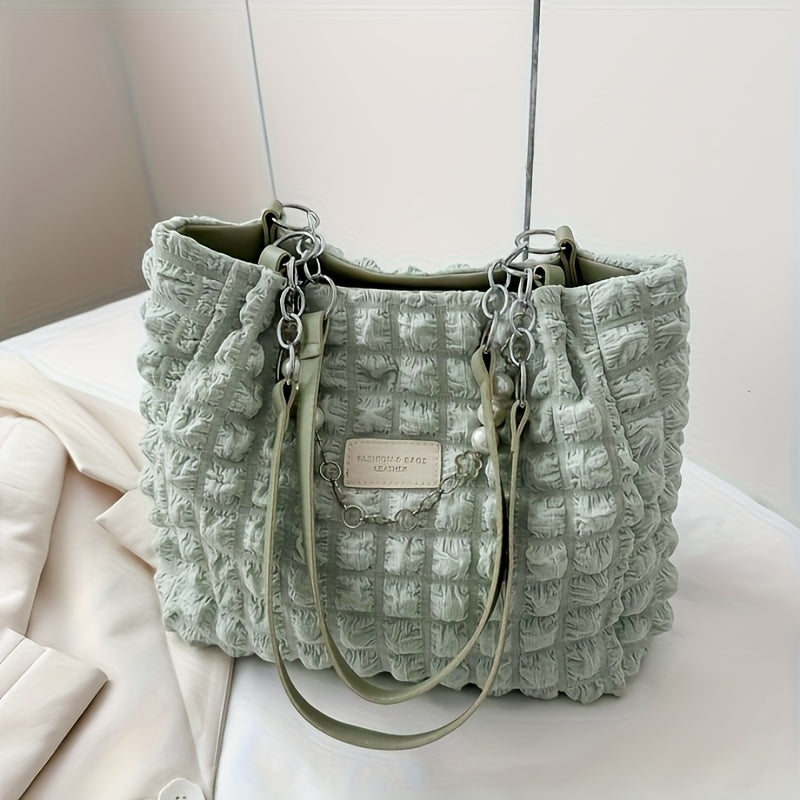 🌥️Its Cloudy-Shaped Tote Bag -