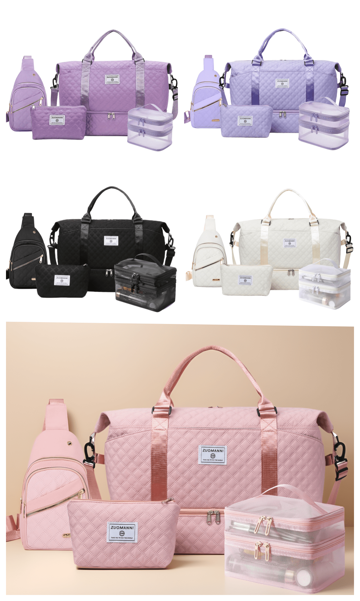 Taken Bag Set, Multifunctional Travel Kit