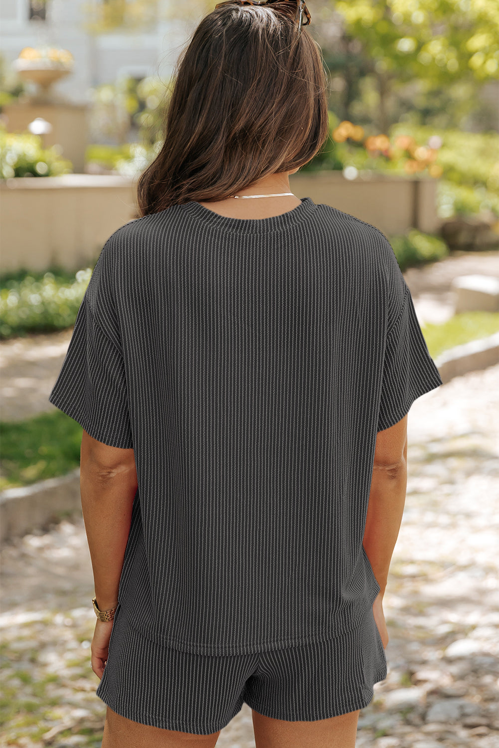 Carbon Grey Loose Fit Tee