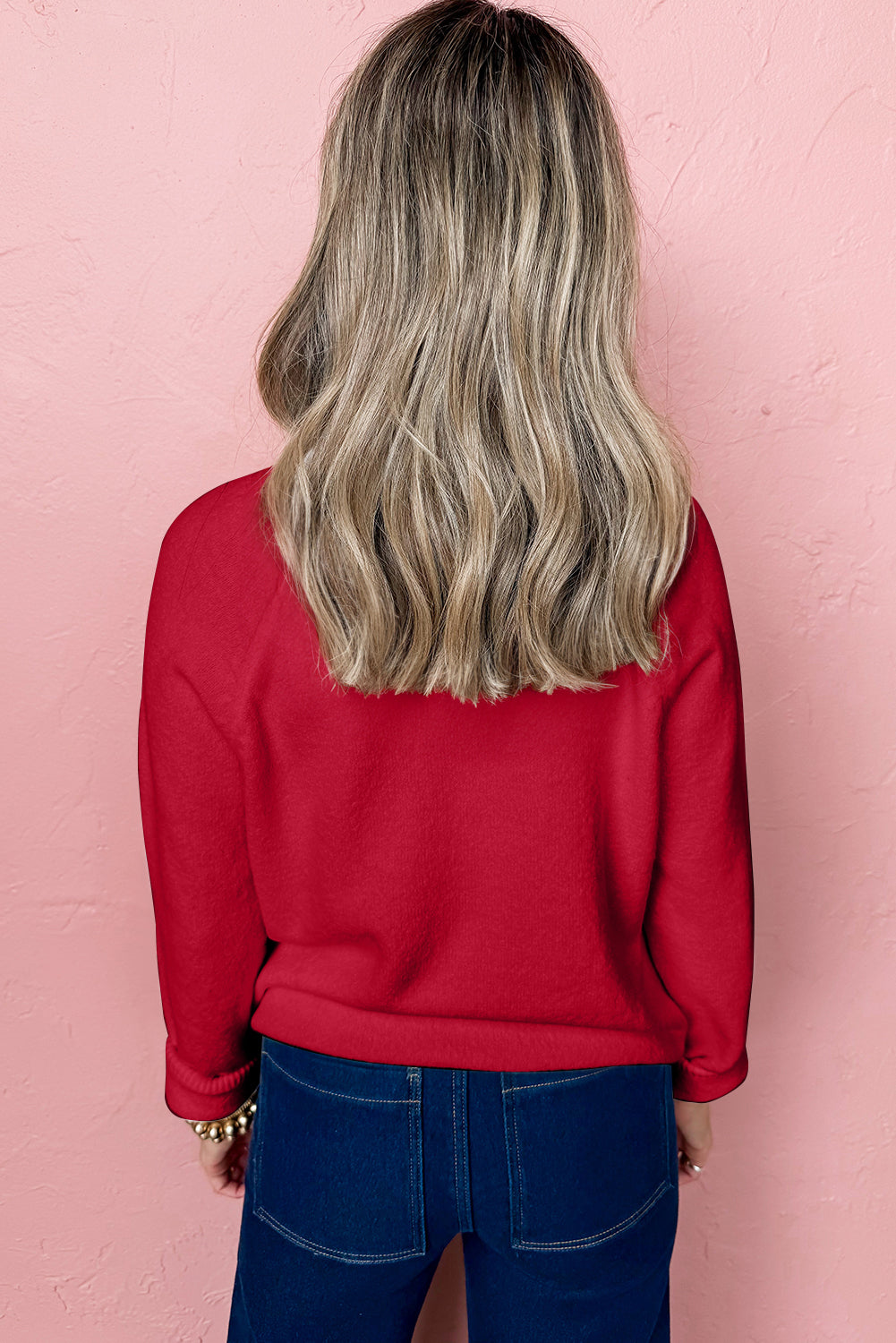 Racing Red MERRY Sweater