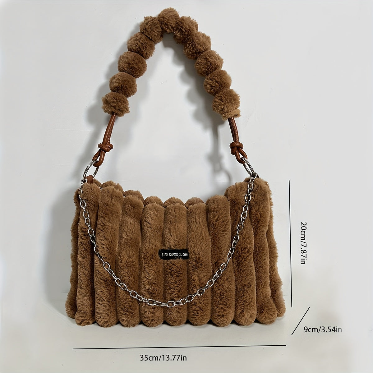 🐻 Plush Fur Me Crossbody Bag