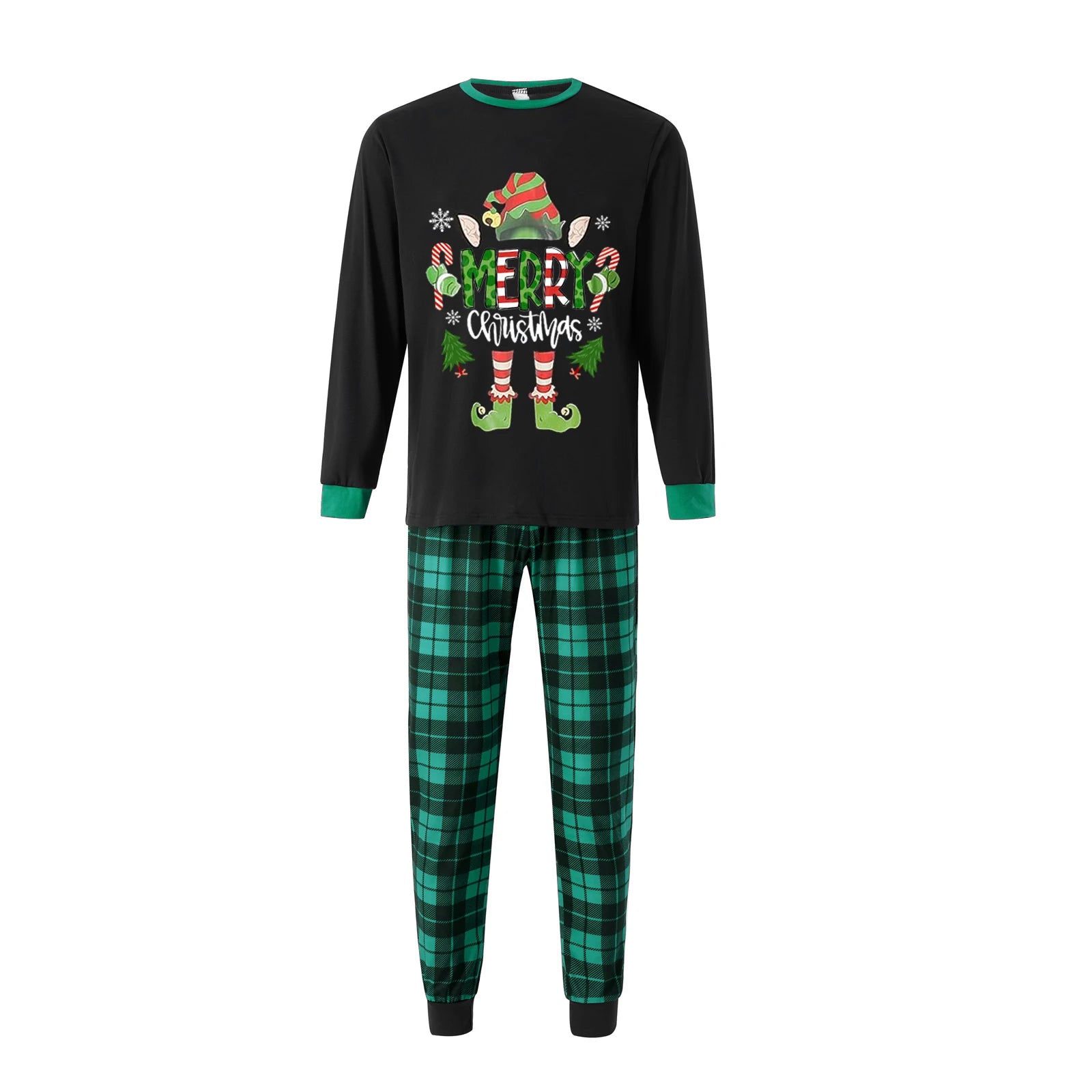Christmas Kids Matching Pajamas Reindeer