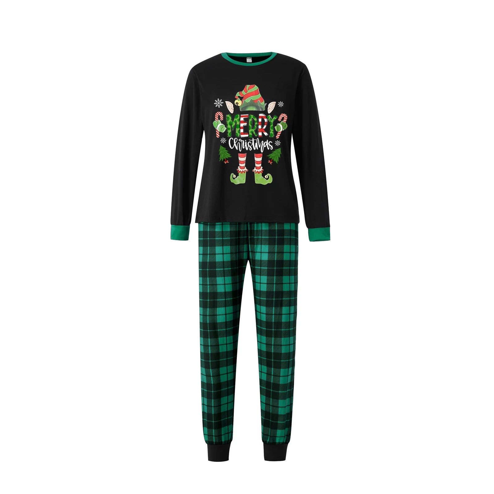 Christmas Kids Matching Pajamas Reindeer