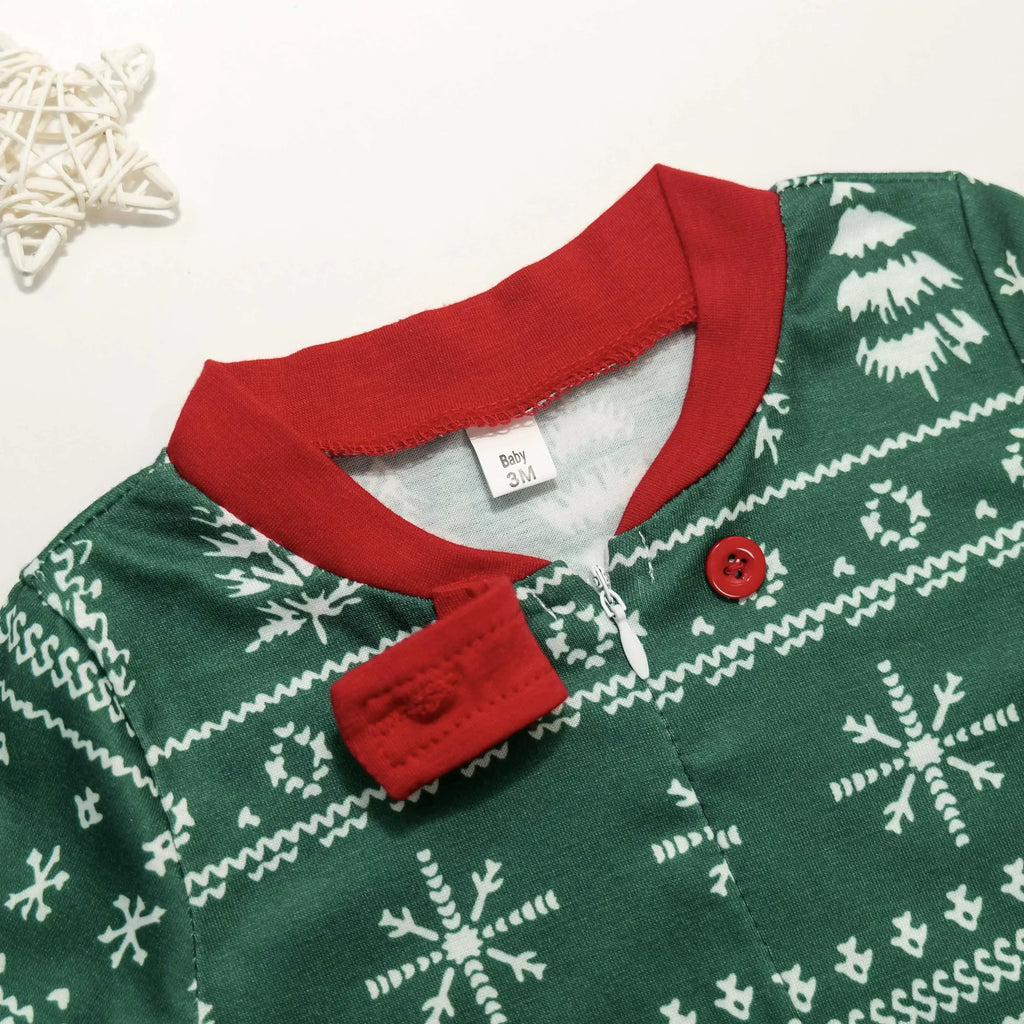 Women Men Boys Girls Christmas Pajamas Set