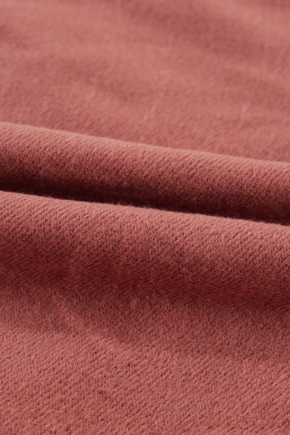 Mauve Zip‑Pullover Lounge Top