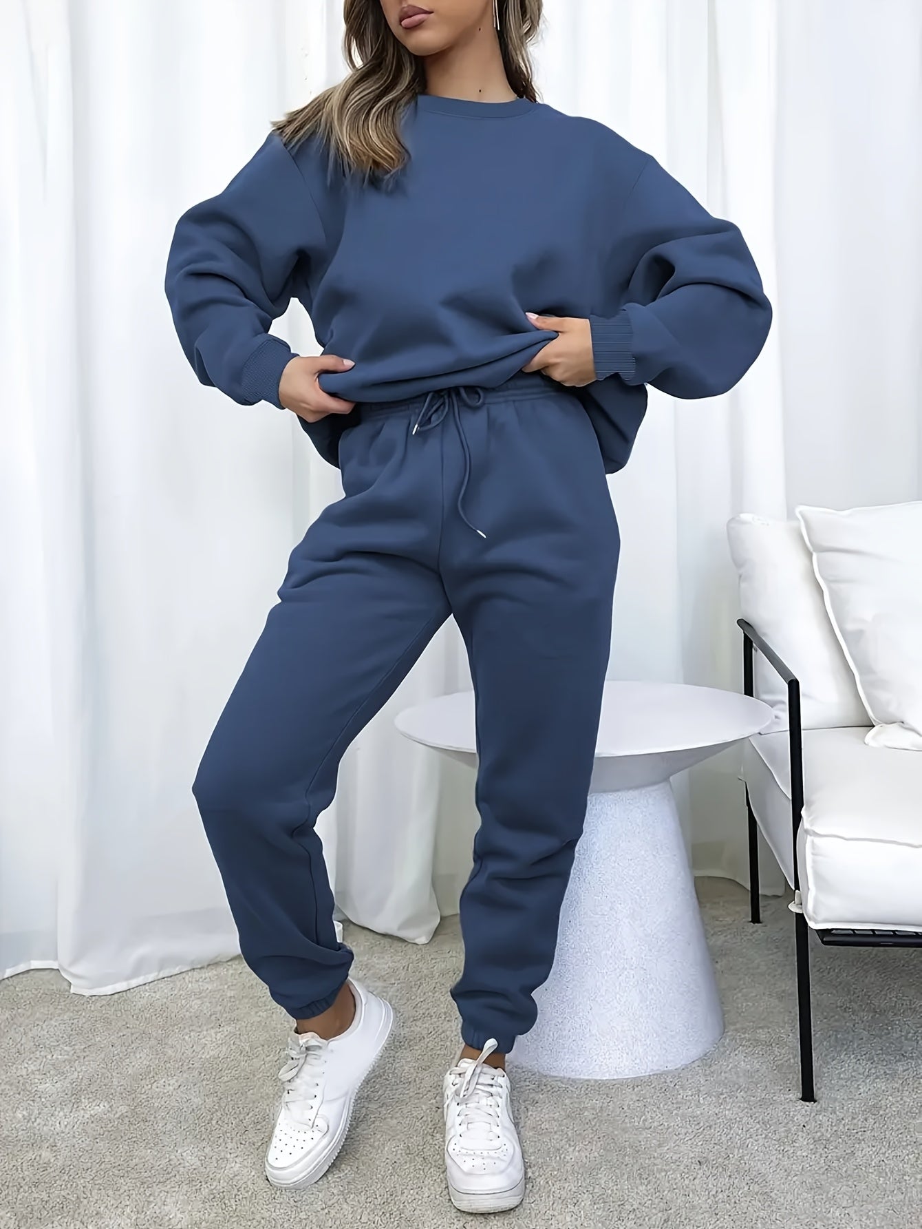 Cozy & Cute Winter Pullover Pants Set