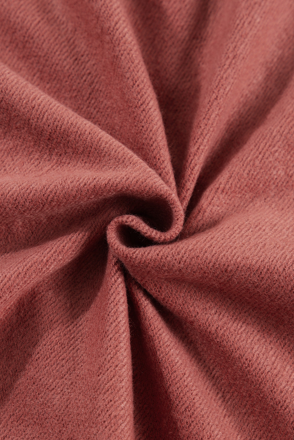 Mauve Zip‑Pullover Lounge Top