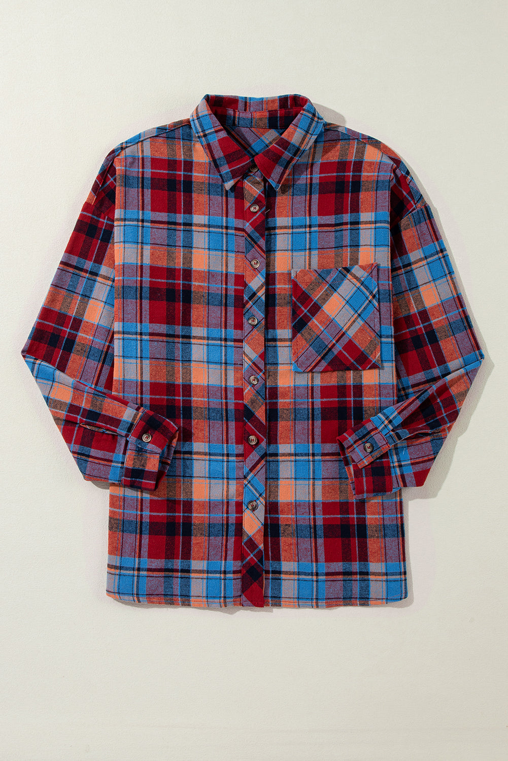 Plaid Perfection Button-Up Shacket