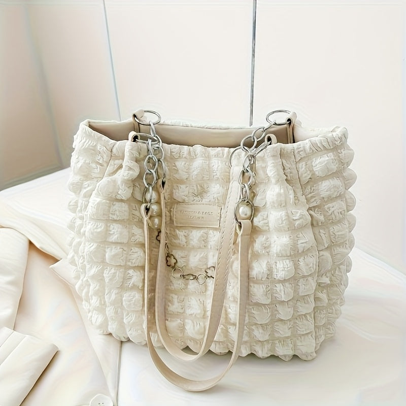 🌥️Its Cloudy-Shaped Tote Bag -