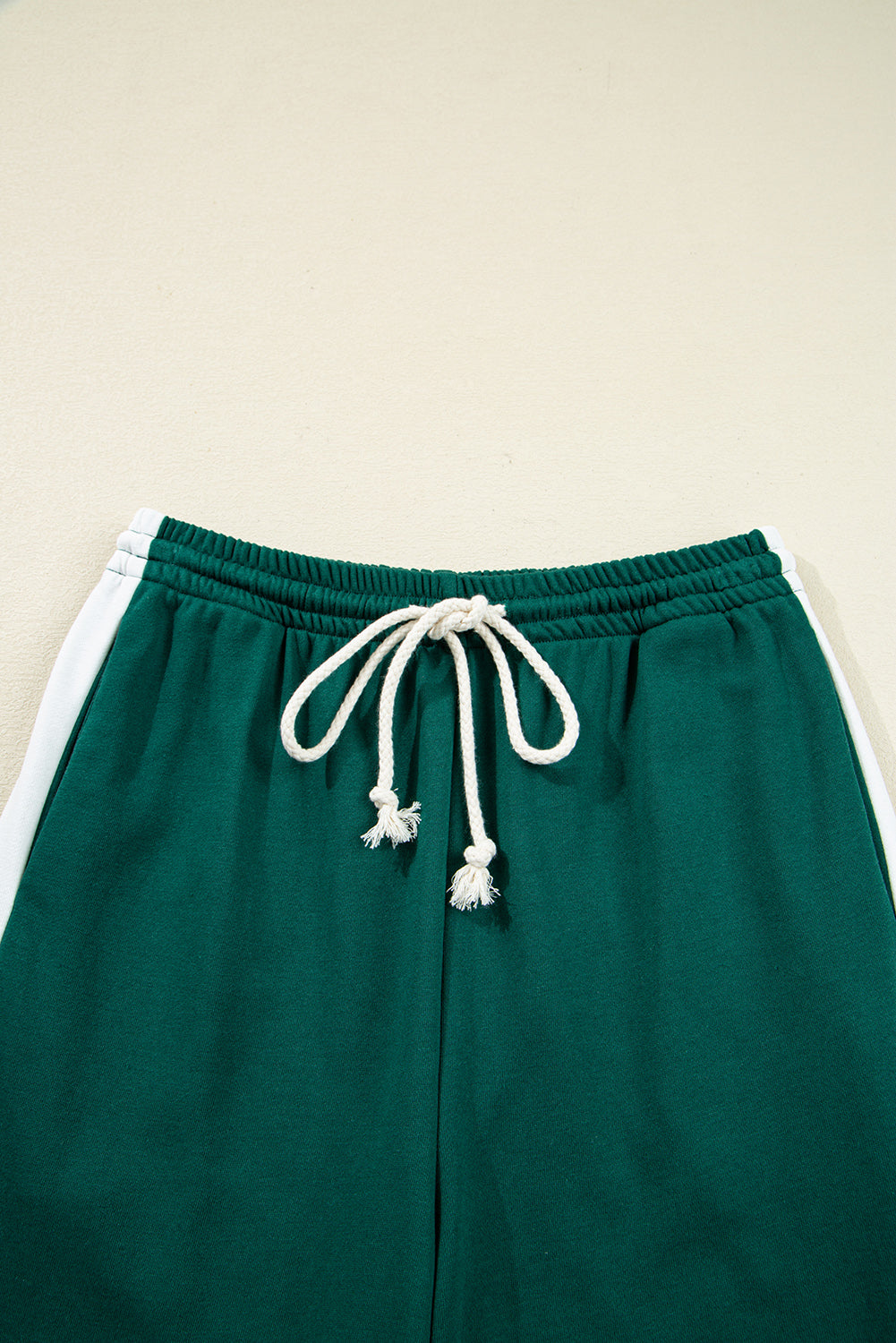 Sea Green Drawstring Pants Set