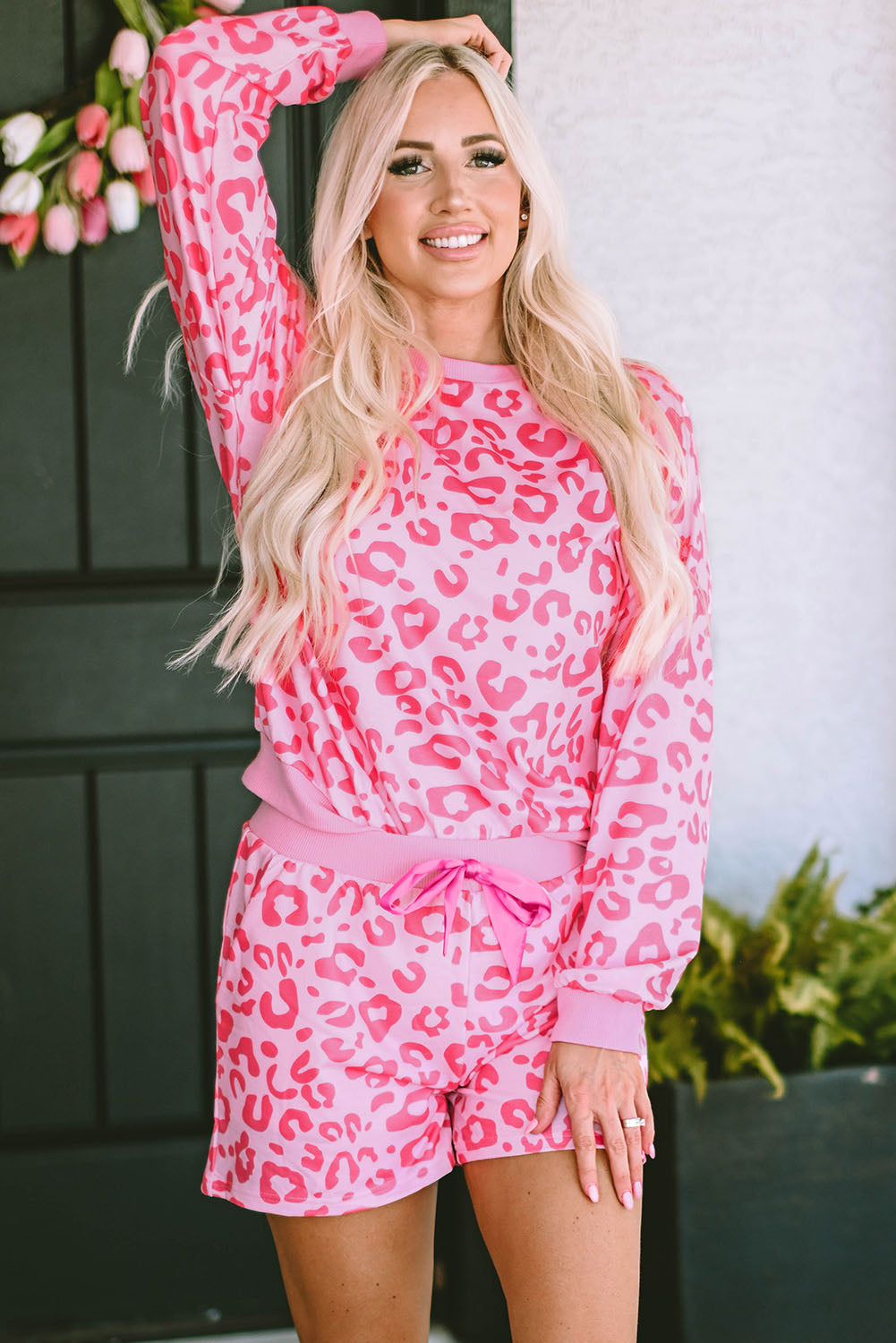 Blush Snowflake Lounge Set
