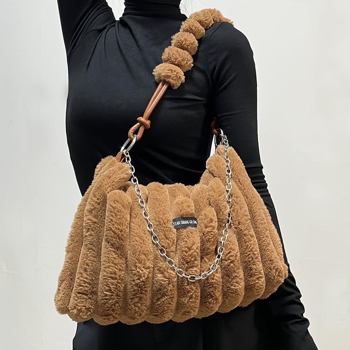 🐻 Plush Fur Me Crossbody Bag